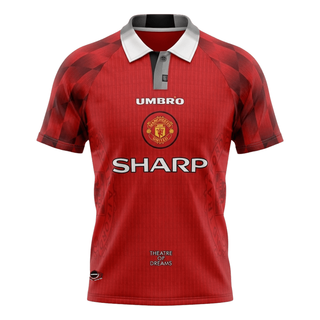 Retro Soccer Jersey Manchester United Home 1996/97