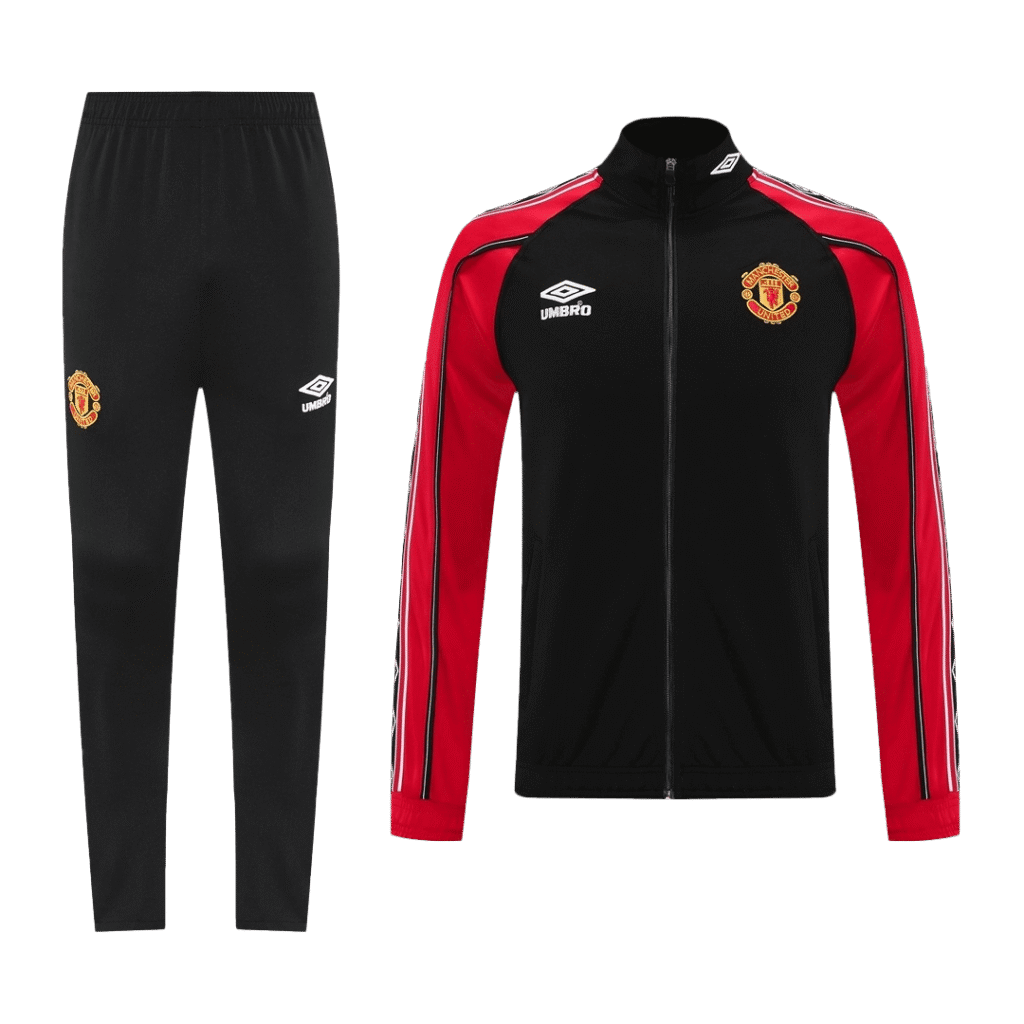Manchester United Jacket Tracksuit 2025/26 Red&Black