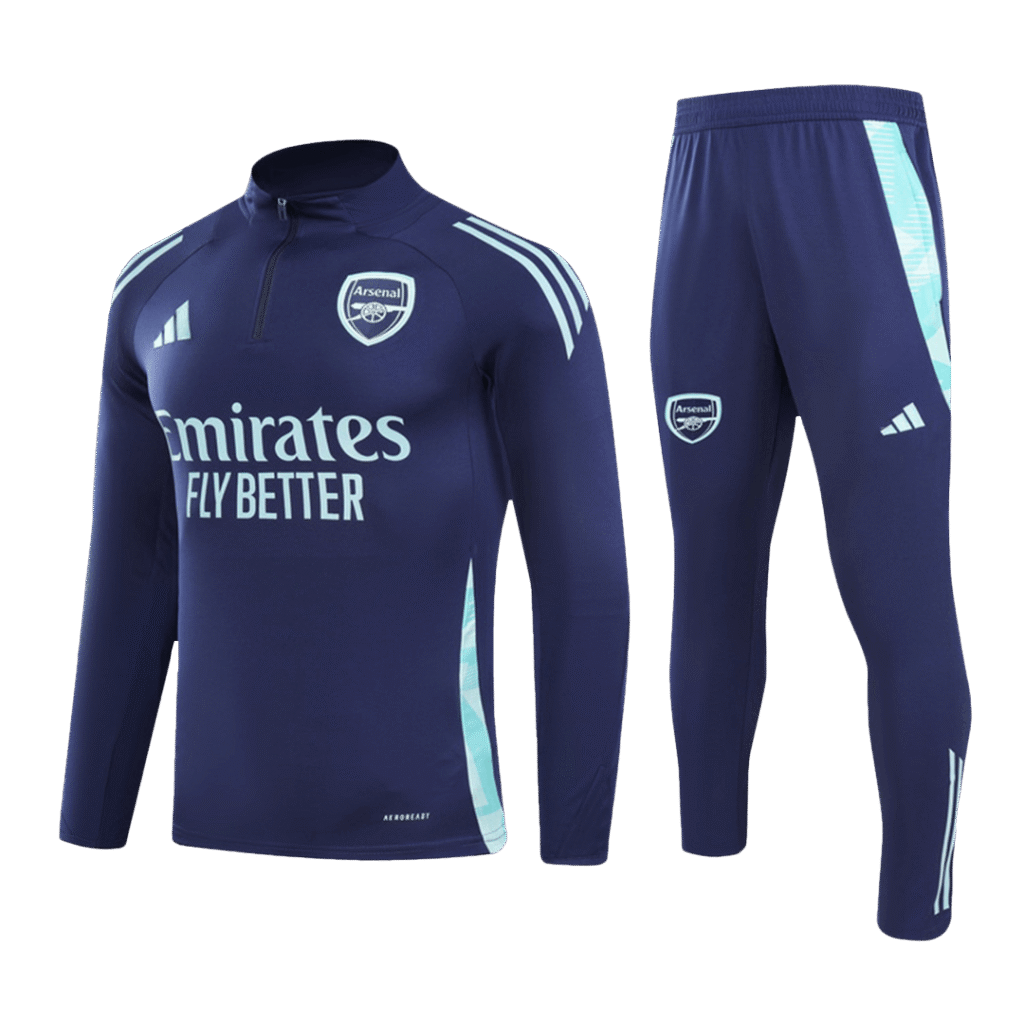 Arsenal Zipper Sweatshirt Kit(Top+Pants) 2024/25