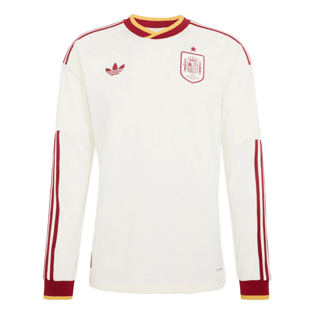 Spain Away Long Sleeve Jersey World Cup 2026
