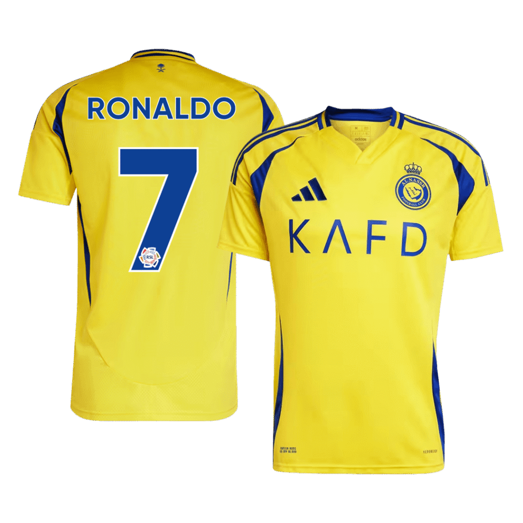 Al Nassr Jersey Custom RONALDO #7 Soccer Jersey Home 2024/25