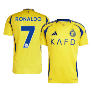 Al Nassr Jersey Custom RONALDO #7 Soccer Jersey Home 2024/25