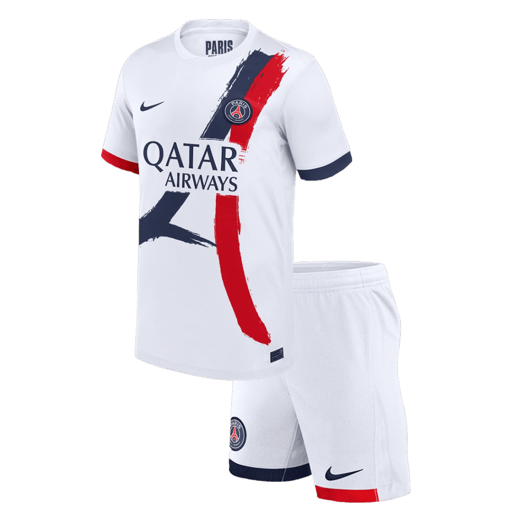 Gift-PSG Away Kids Soccer Jerseys Kit 2024/25