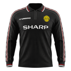 Retro Soccer Jersey Manchester United Away Long Sleeve 1998