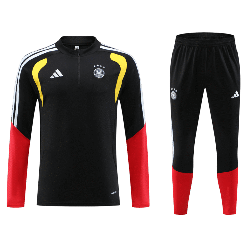 Germany 1/4 Zip Tracksuit 2026 Kids Black