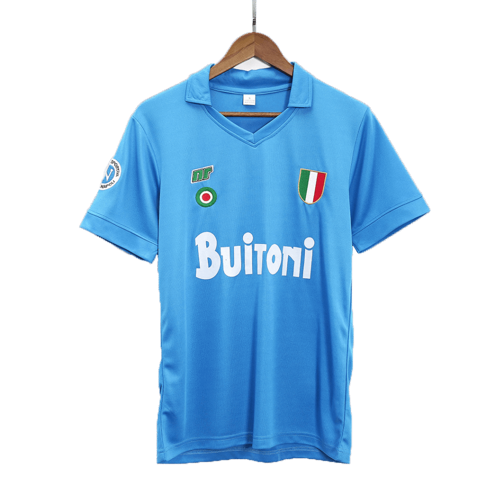 Retro 1987/88 Napoli Home Soccer Jersey