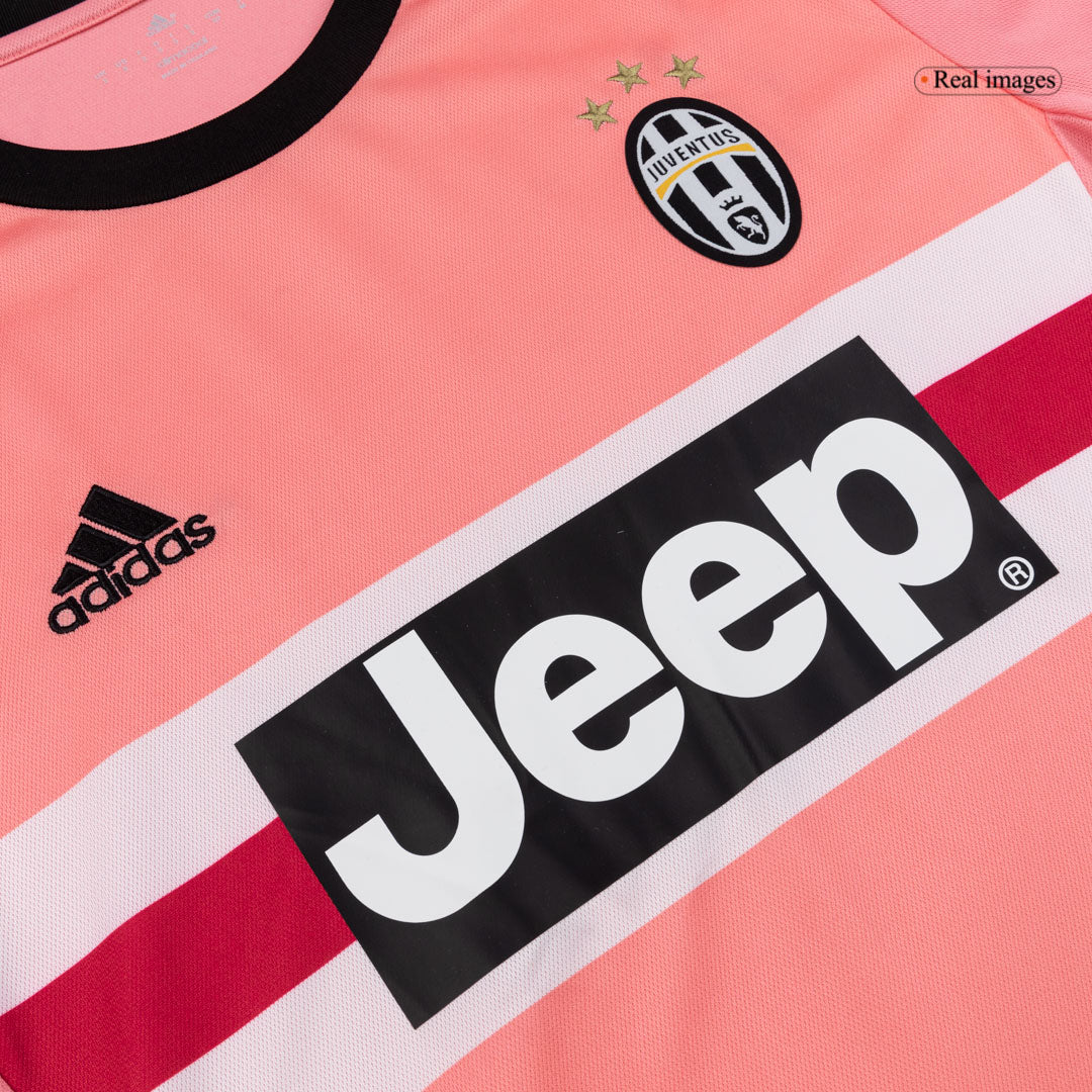 Retro Soccer Jersey Juventus Away Long Sleeve 2015/16 - Image 4