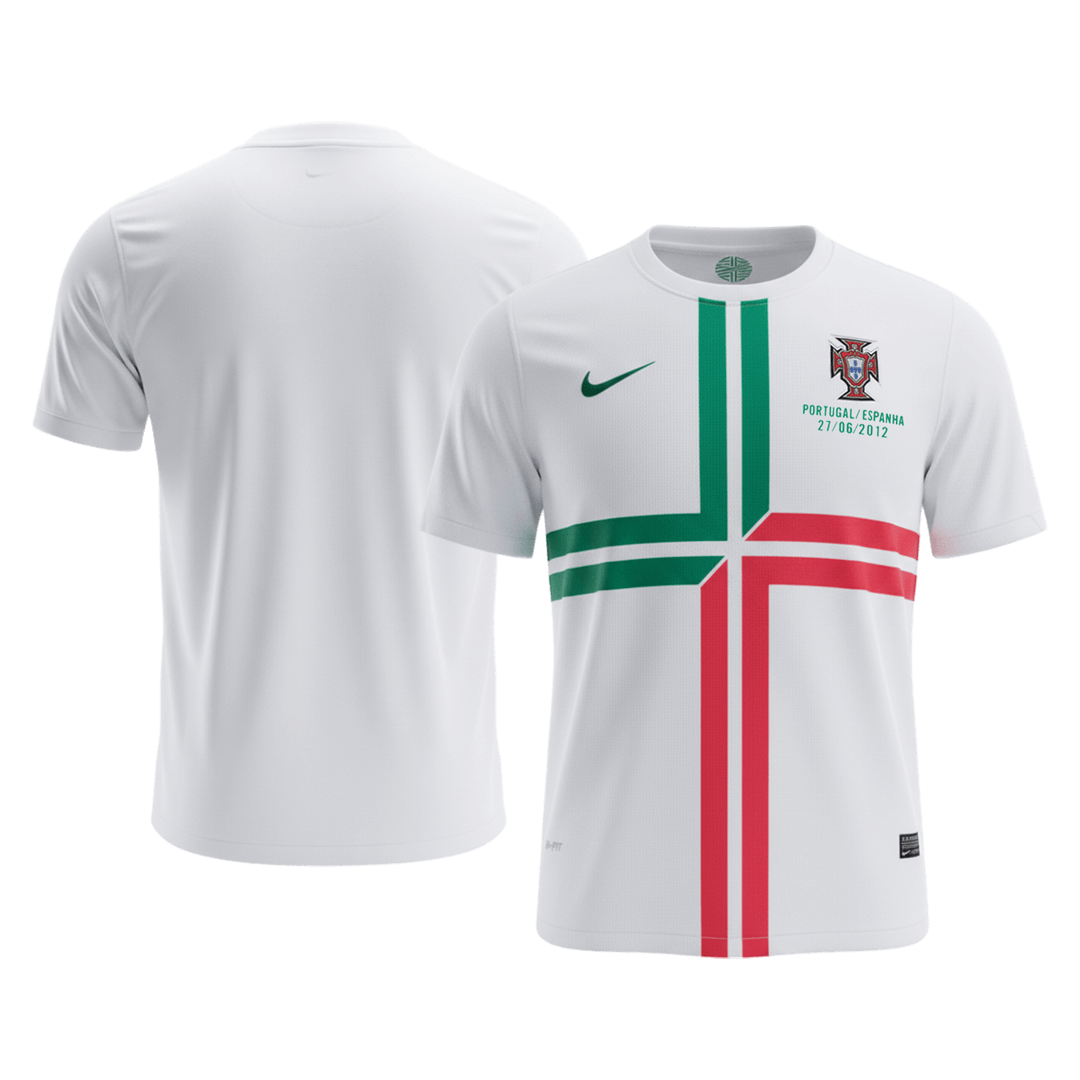 Retro Soccer Jersey Portugal Away 2012 - Image 8