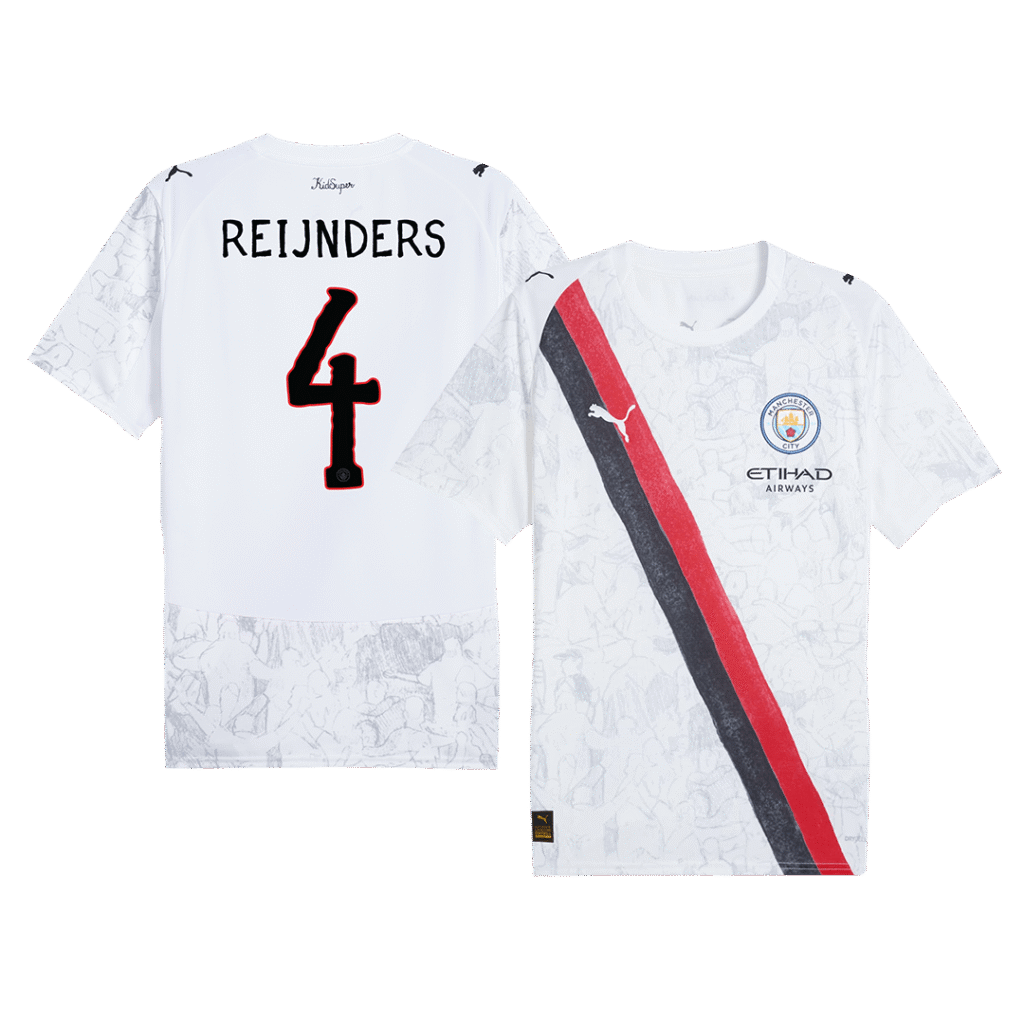 REIJNDERS #4 Manchester City KidSuper Soccer Jersey 2025/26 - Club World Cup