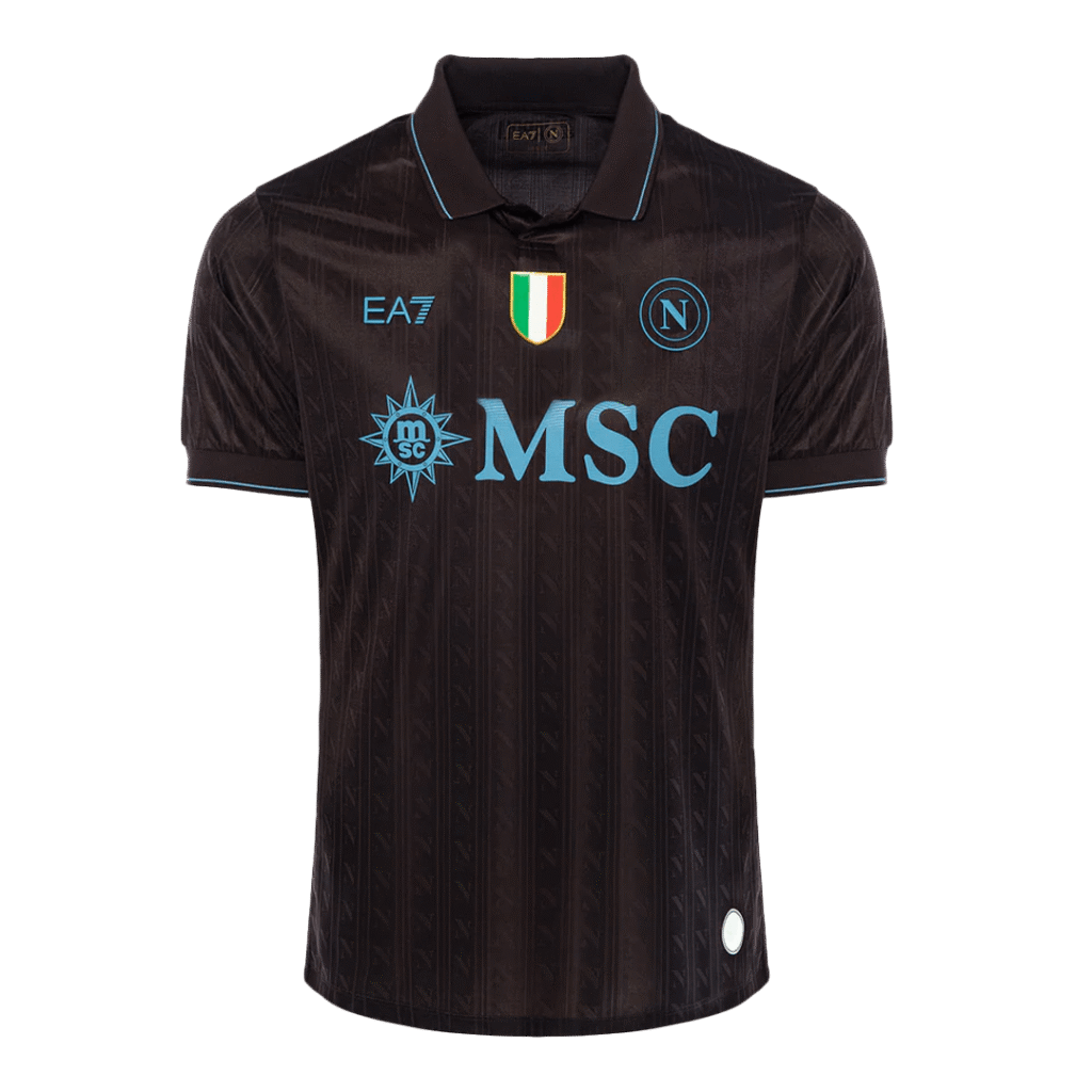 Napoli Third Away Authentic Soccer Jersey 2025/26