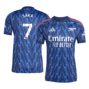 SAKA #7 Arsenal Away Soccer Jersey 2025/26
