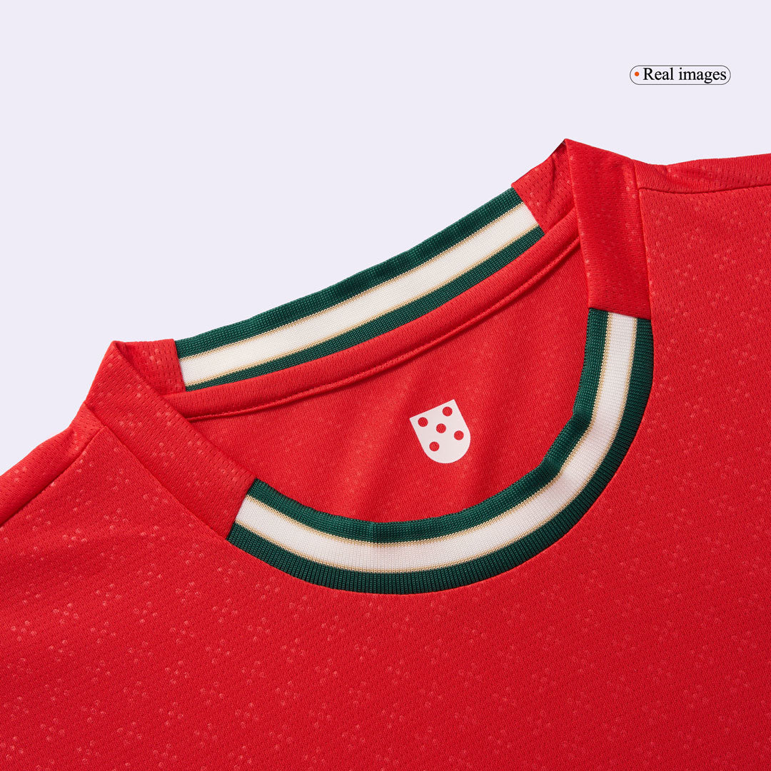 Portugal Home Soccer Jersey Kit(Jersey+Shorts) 2025 - Image 8