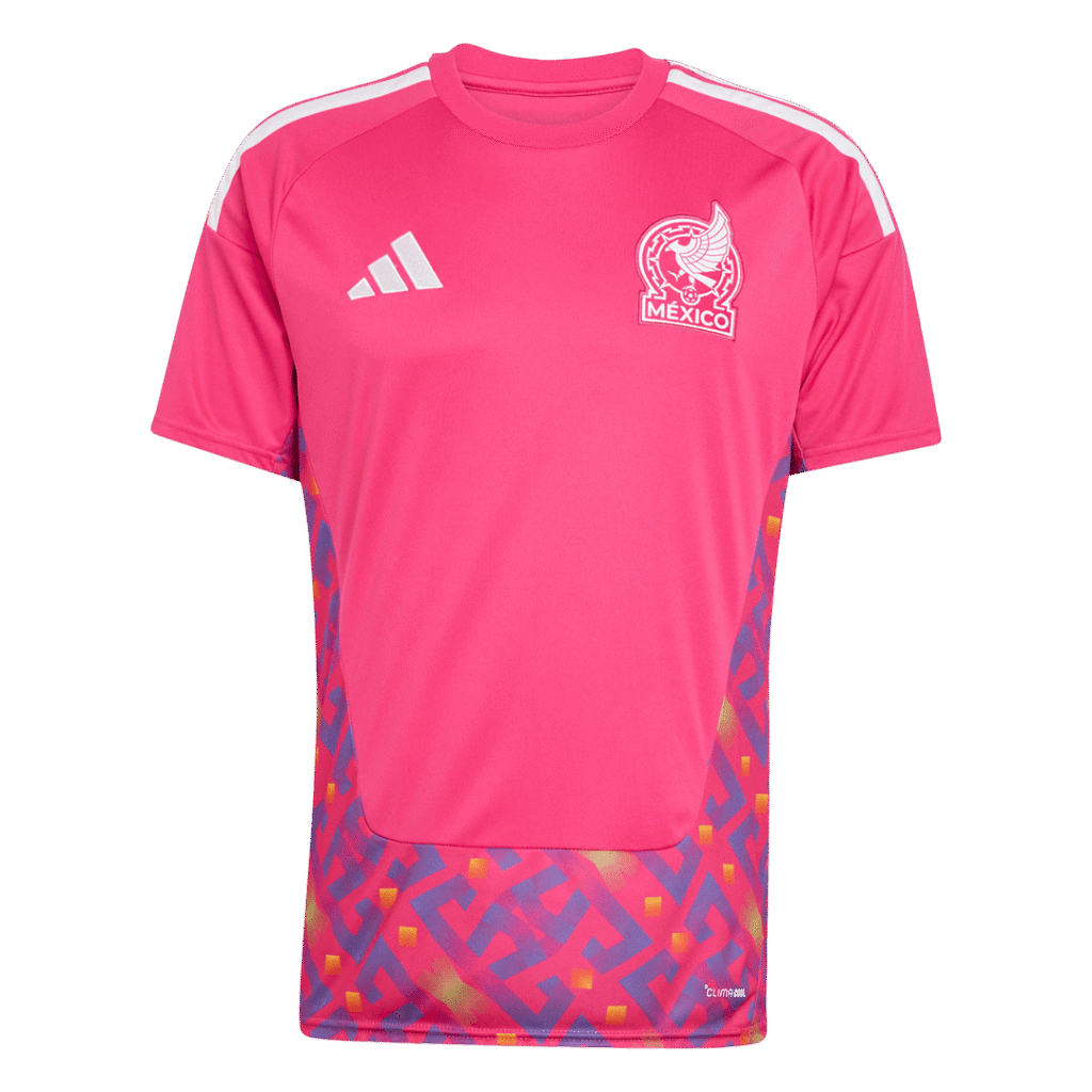 Mexico Goalkeeper Soccer Jersey World Cup 2026 Pink