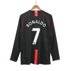 Manchester United RONALDO #7 Retro Jersey Away Soccer Shirt 2007/08
