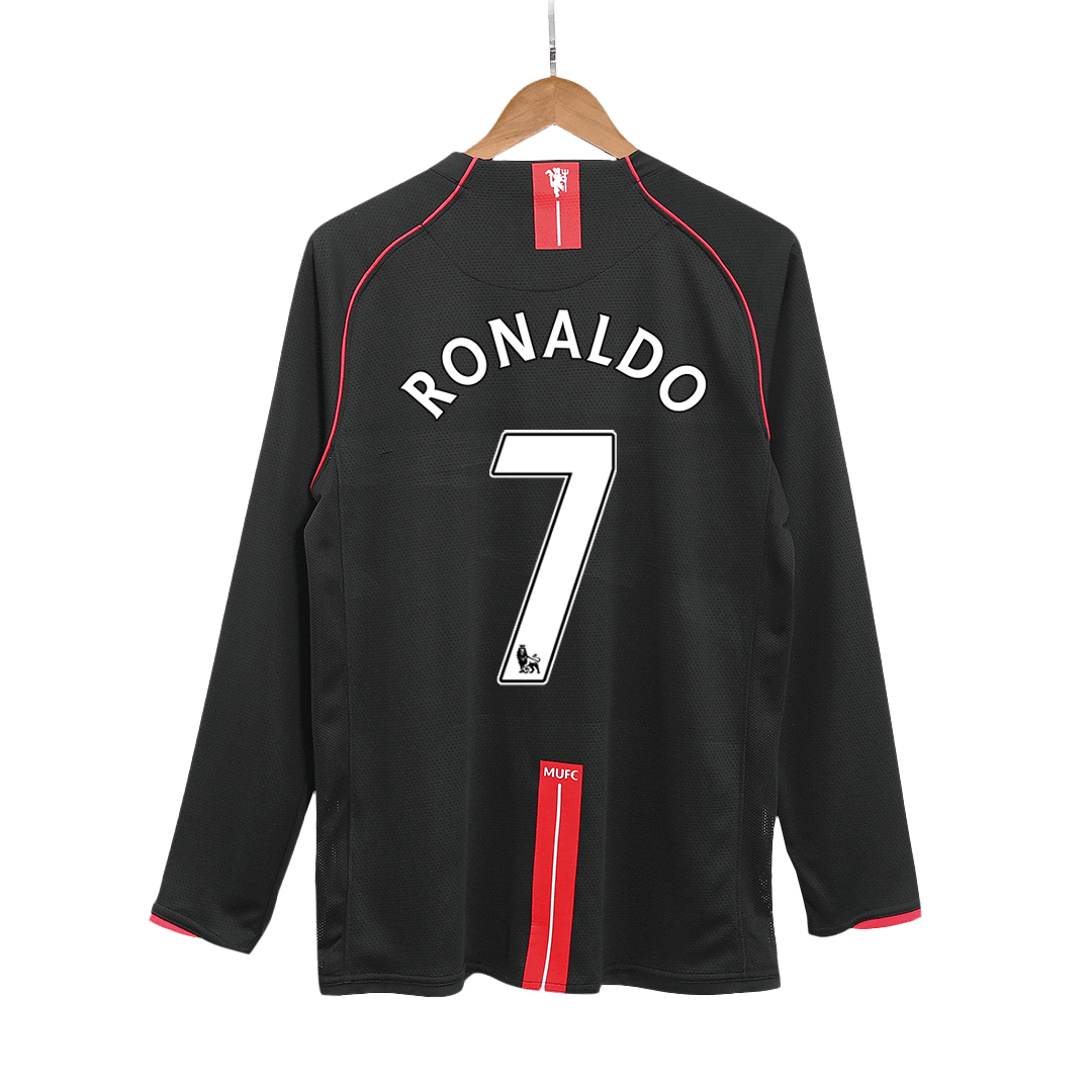 Retro Jersey RONALDO #7 Manchester United Retro Jersey Away Soccer Shirt 2007/08