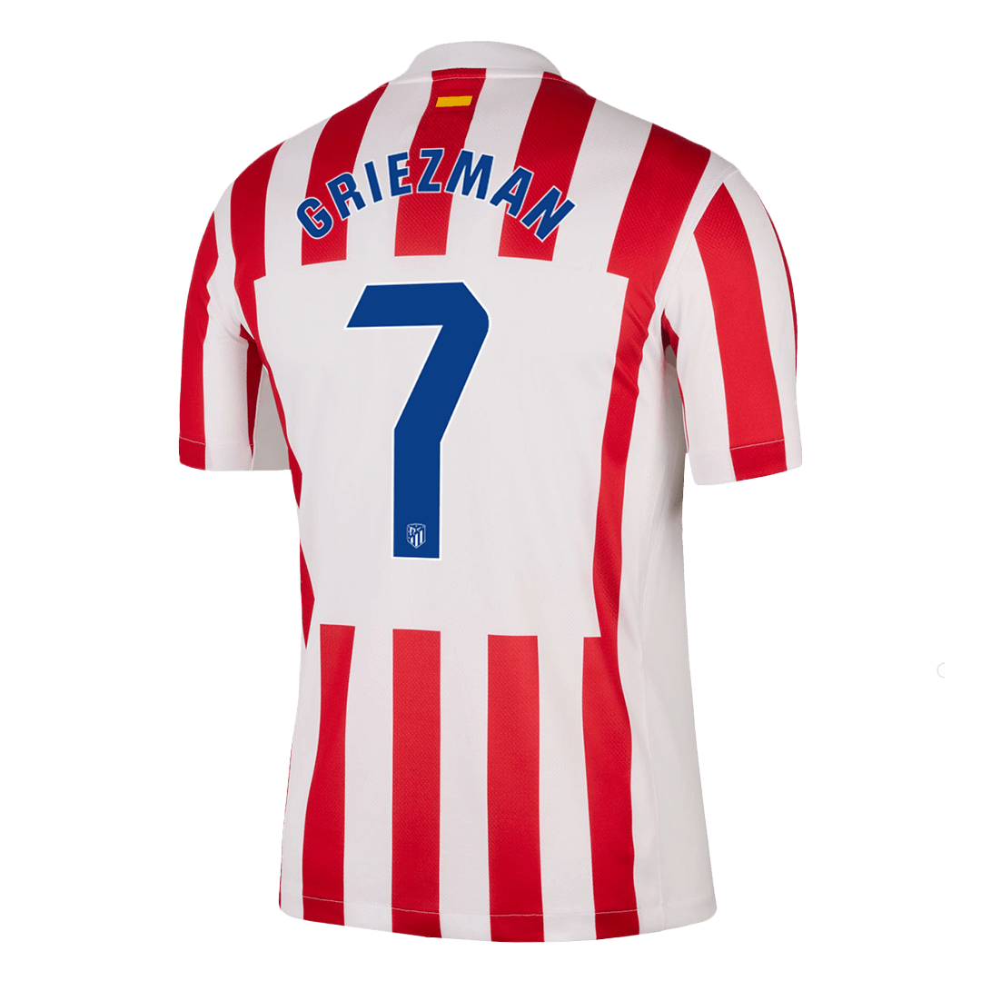GRIEZMANN #7 Atletico Madrid Home Soccer Jersey 2025/26 - Image 11