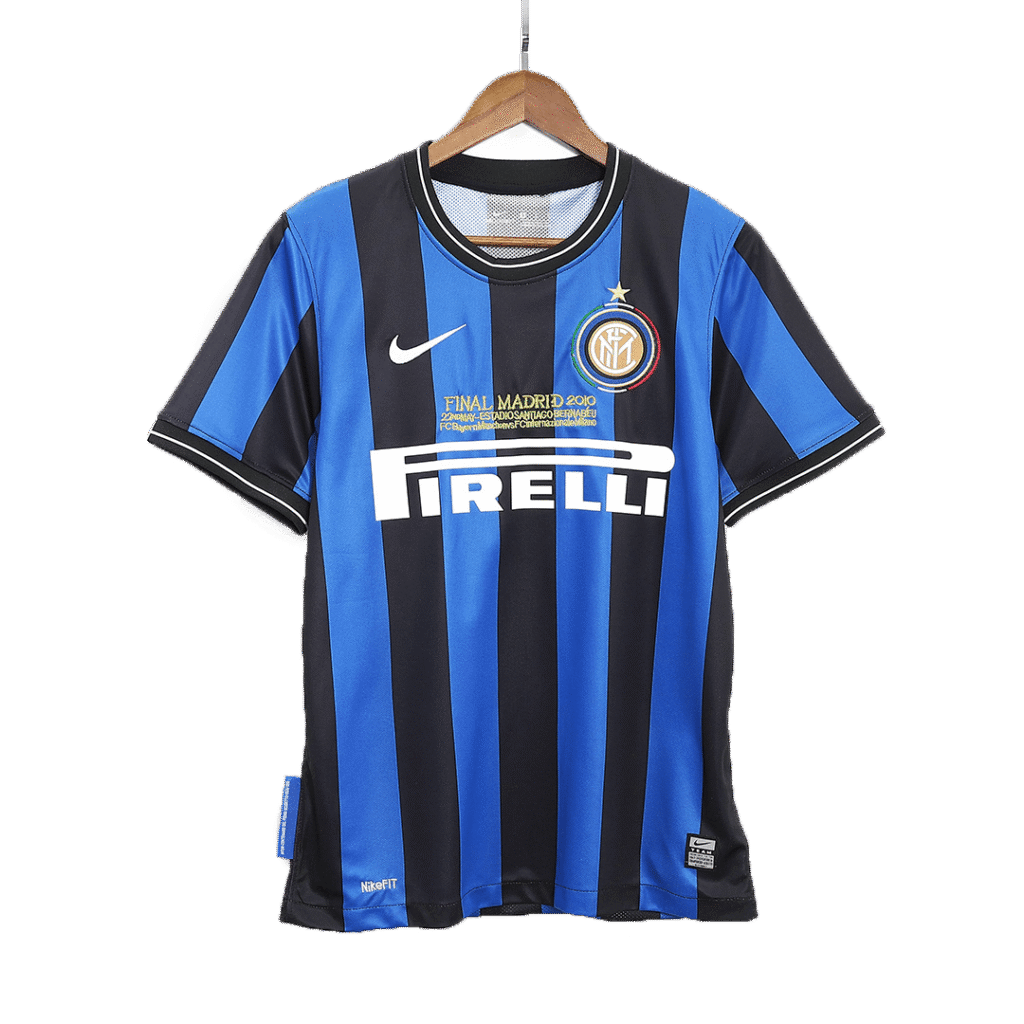 Retro 2009/10 Inter Milan Home Soccer Jersey - UCL Final