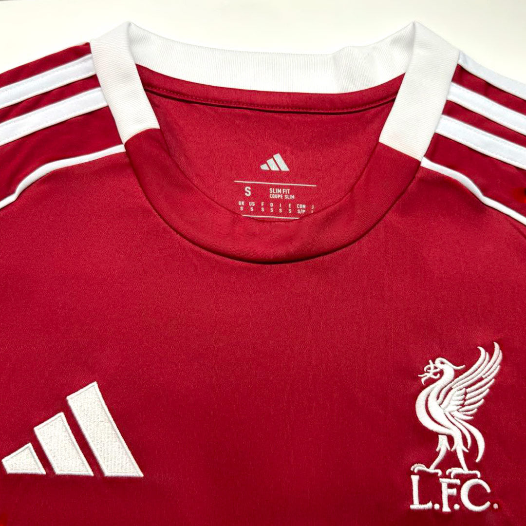 M.SALAH #11 Liverpool Home Soccer Jersey 2025/26 - Image 4