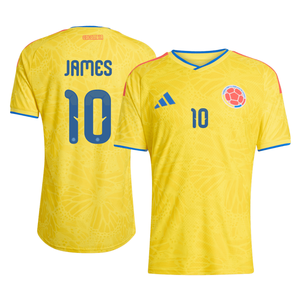 JAMES #10 Colombia Home Player Version Jersey World Cup 2026