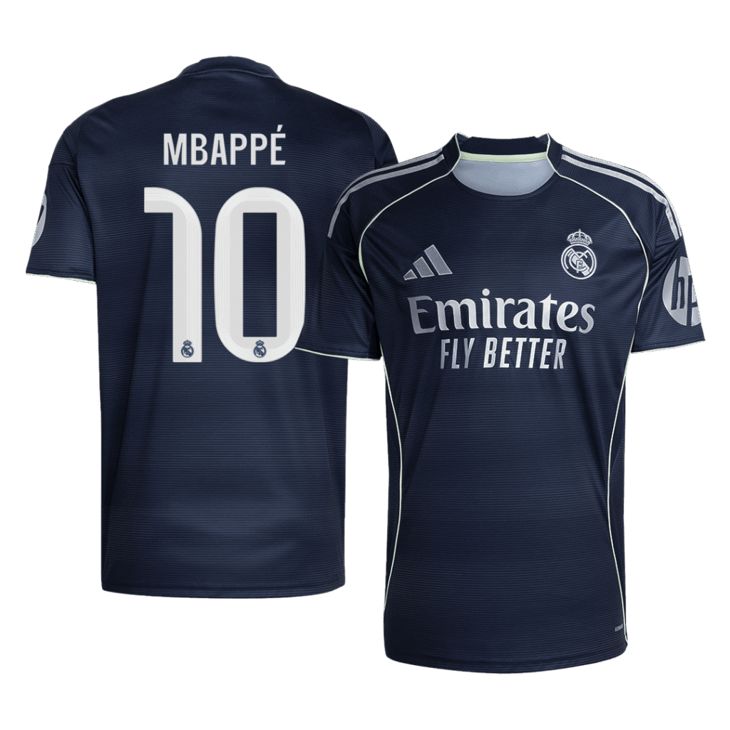 MBAPP?? #10 Real Madrid Soccer Jersey Away Custom Shirt 2025/26