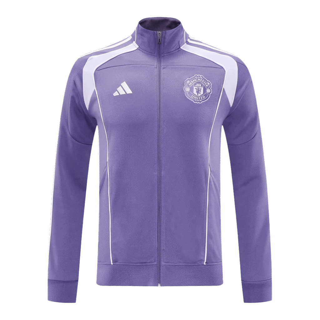 Manchester United Track Jacket 2025/26 - Purple