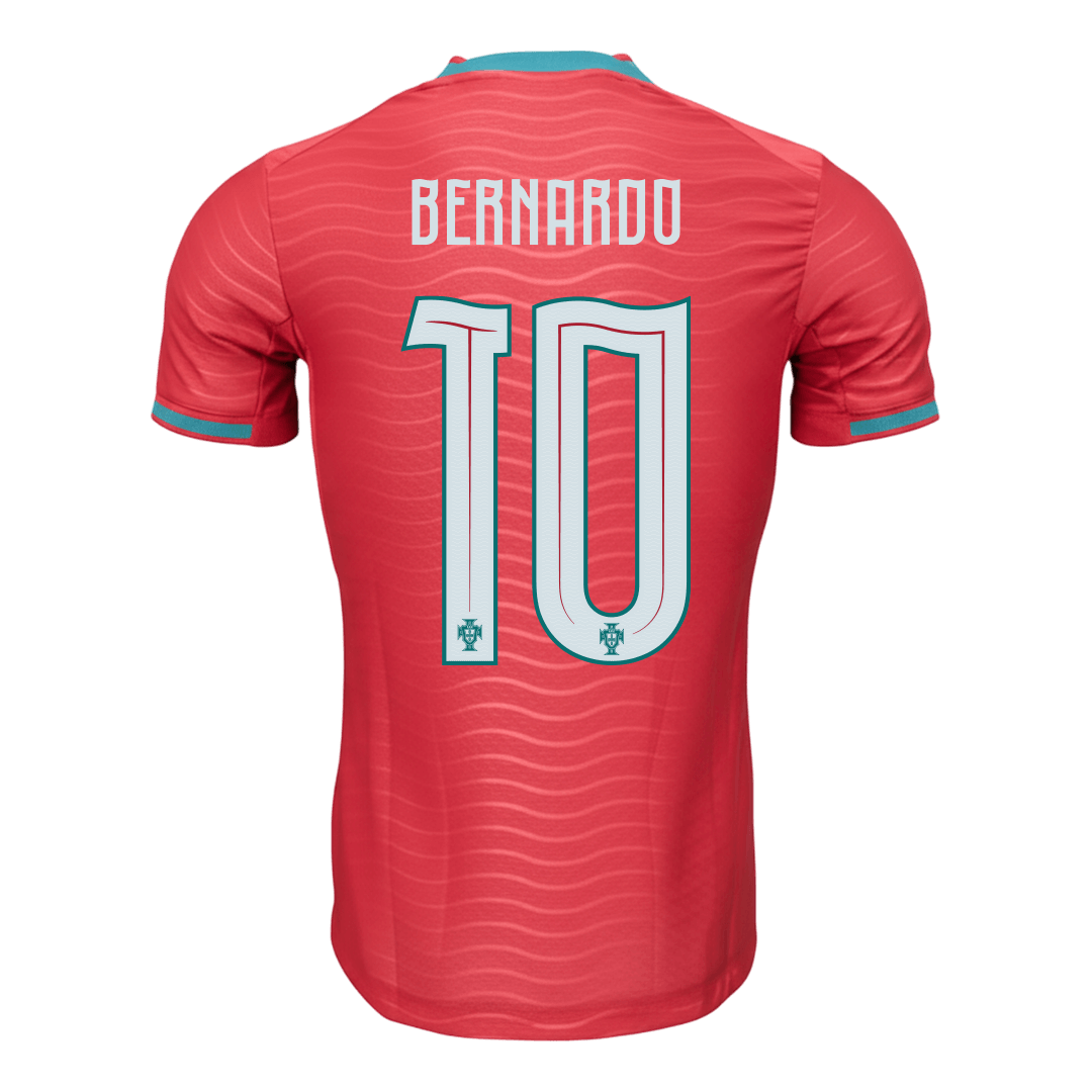 BERNARDO#10 Player Version Portugal Home Soccer Jersey World Cup 2026 Red - Image 8