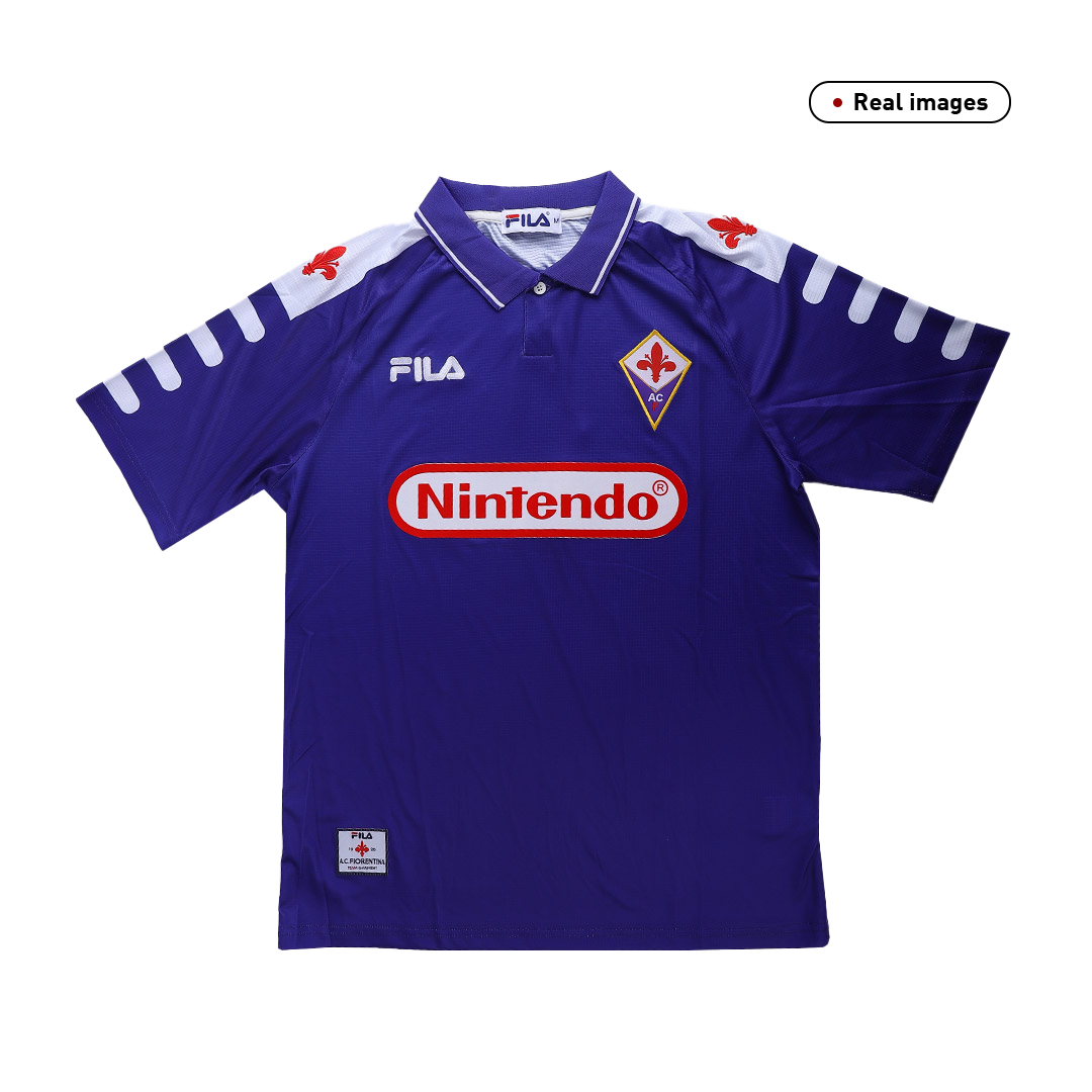 Retro Soccer Jersey Fiorentina Home 1998/99 - Image 6