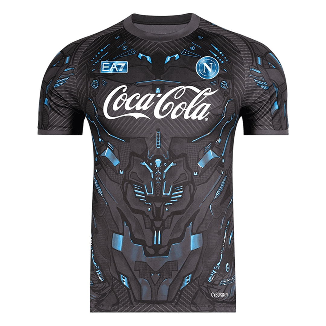 Napoli Pre-Match Soccer Jersey 2025/26 Black