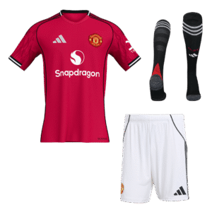 Manchester United Home Jerseys Full Kit 2025/26