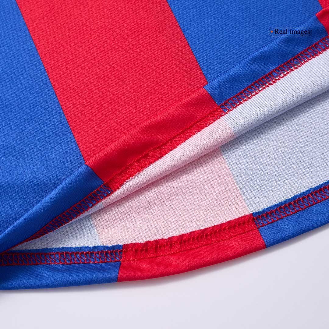 Retro Jersey RIVALDO #10 Barcelona Retro Jersey Home Soccer Shirt 2001/02 - Image 2