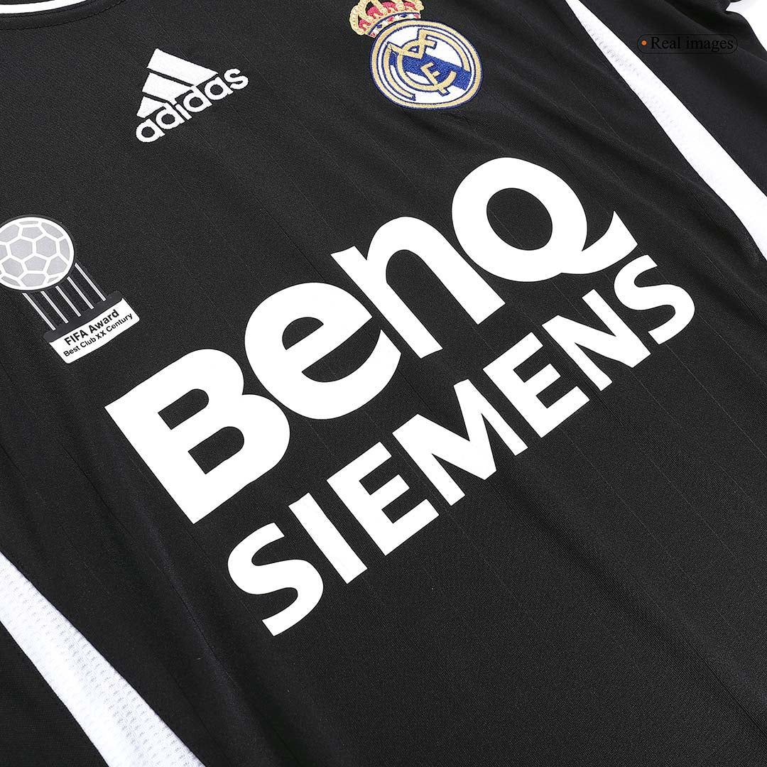 SERGIO RAMOS #4 Retro Jersey Real Madrid Away Soccer Shirt 2006/07 - Image 4