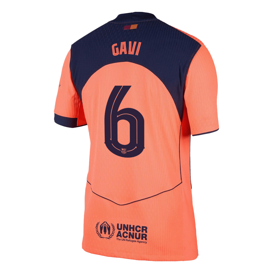 GAVI #6 Barcelona Third Away Authentic Soccer Jersey 2025/26 - UCL - Image 2