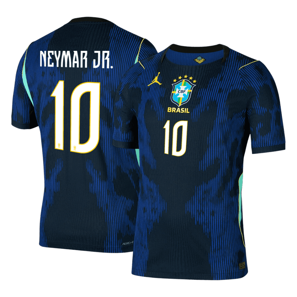 NEYMAR JR. #10 Brazil Away Player Version Jersey World Cup 2026