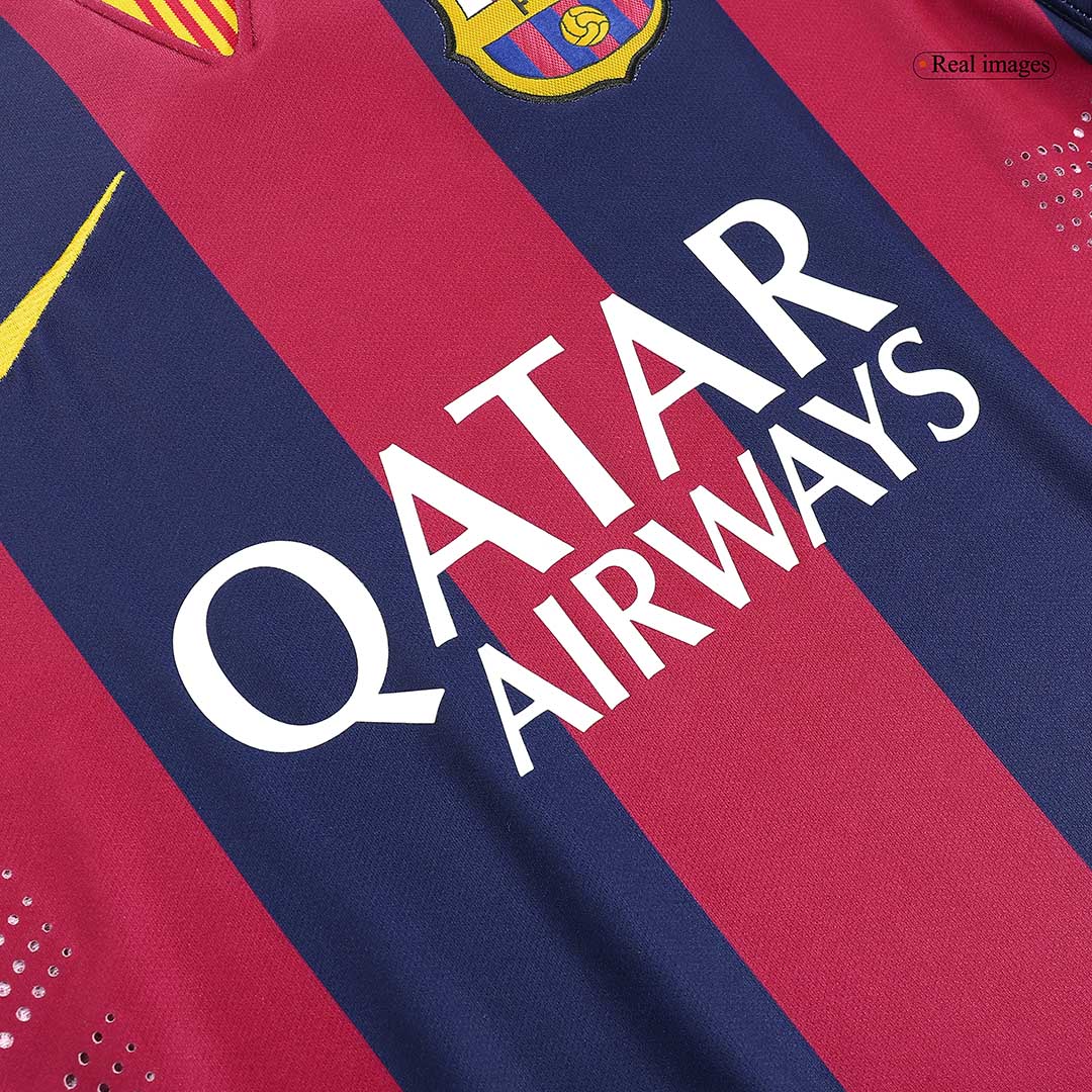 Retro Soccer Jersey Barcelona Home 2014/15 - Image 5