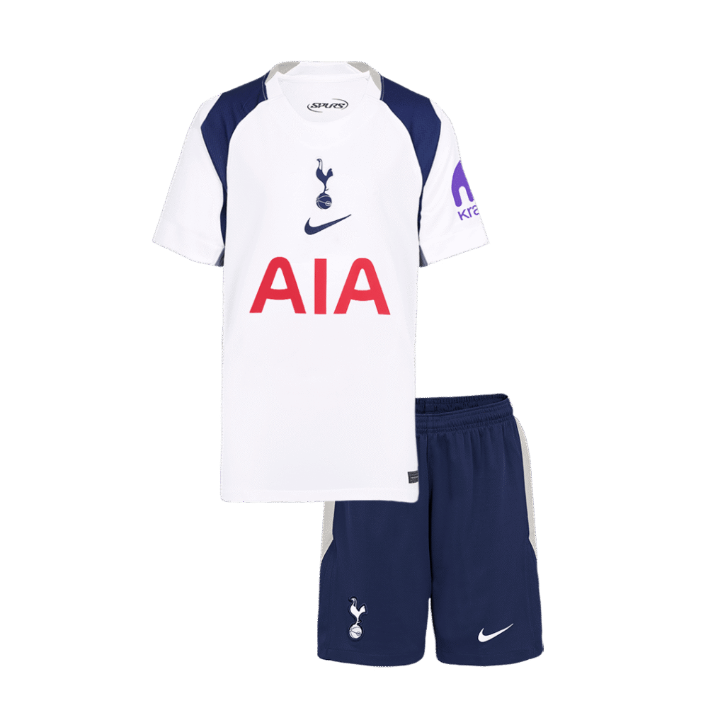 Tottenham Hotspur Home Kids Soccer Jerseys Kit 2025/26