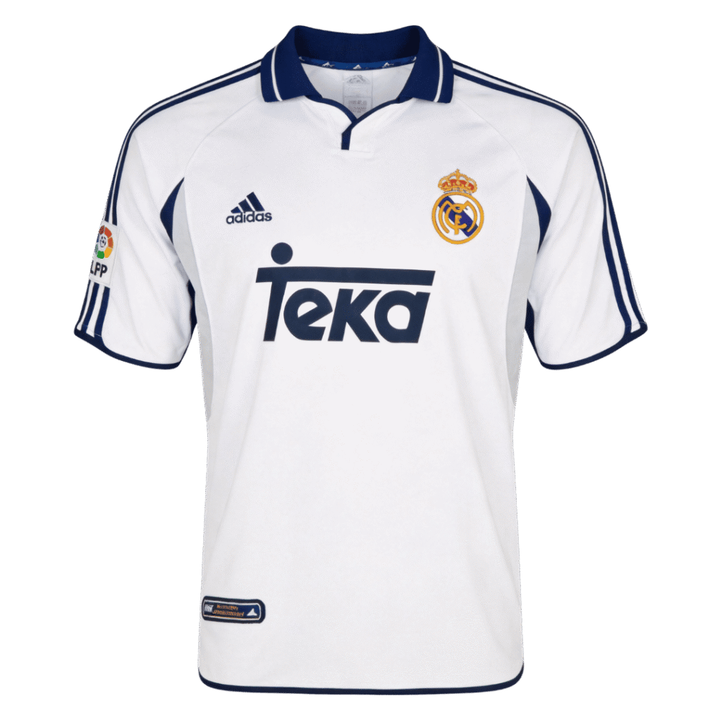 Retro Soccer Jersey Real Madrid Home 2000/01