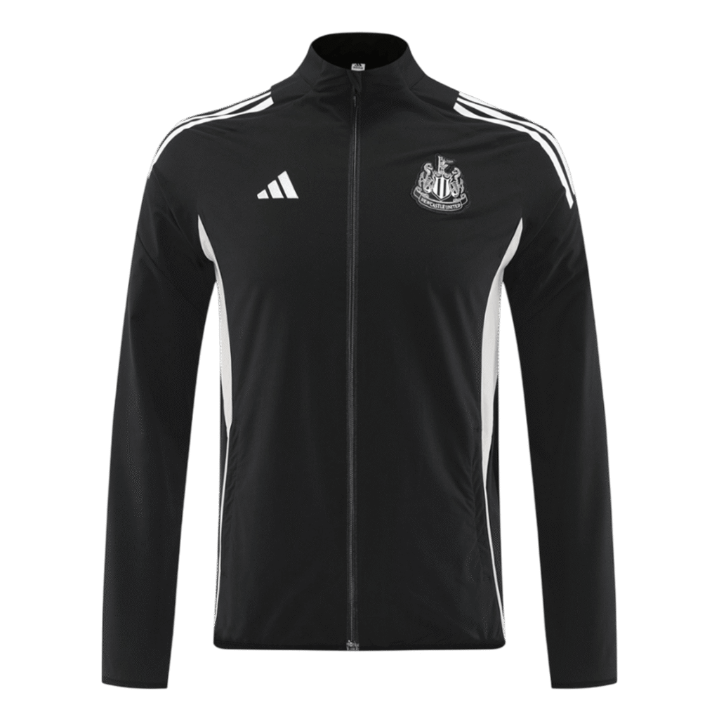 Newcastle United Windbreaker Jacket 2025/26 - Black