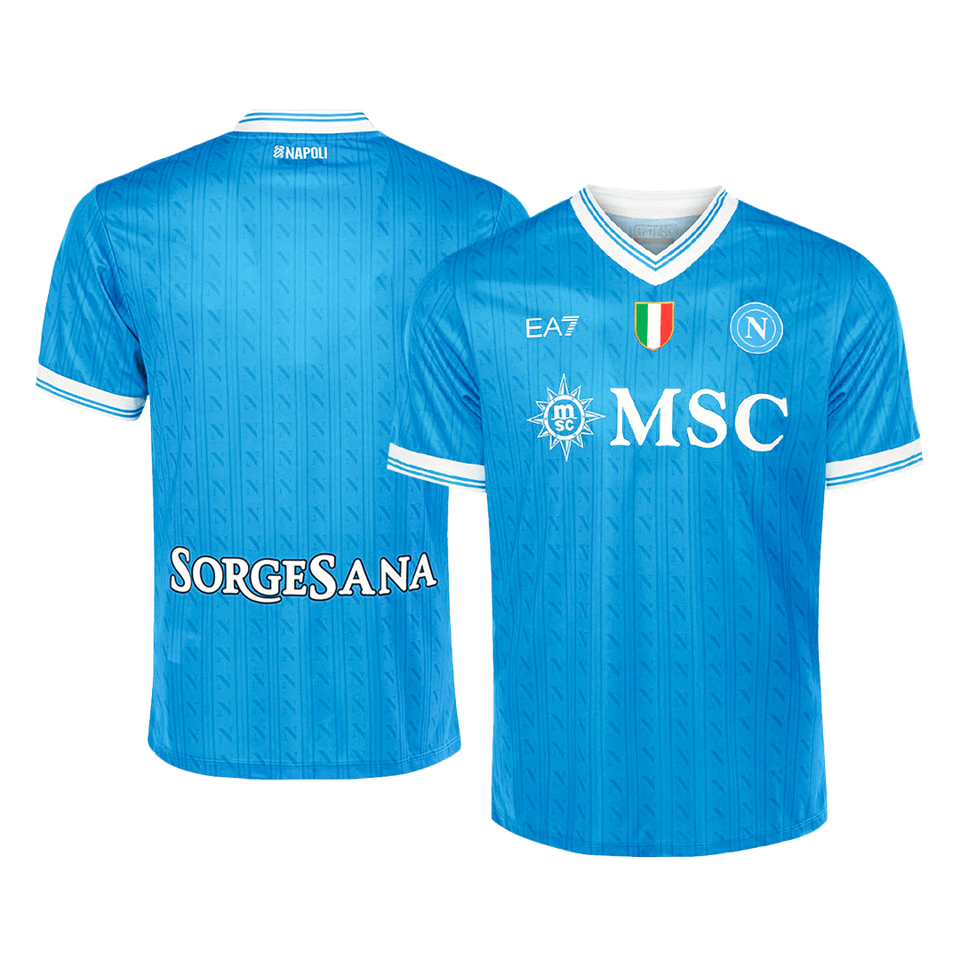 Napoli Home Soccer Jersey 2025/26 - Image 8