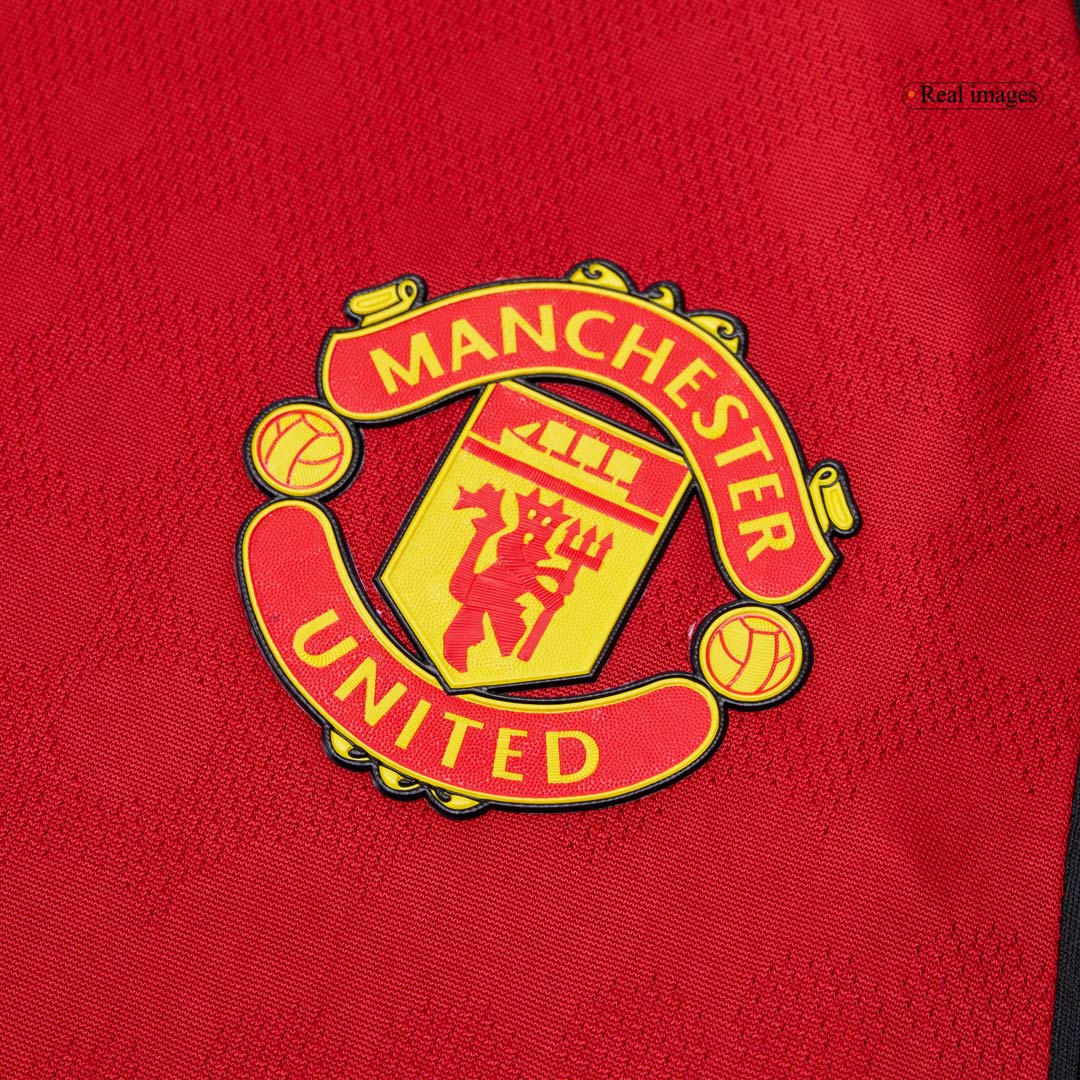 ŠEŠKO #30 Manchester United Home Authentic Soccer Jersey 2025/26 - Image 10