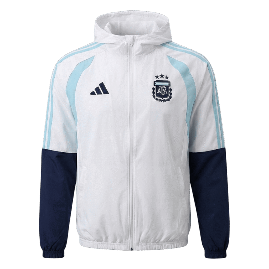 Argentina Hoodie Training Tracksuit Jacket 2026 White