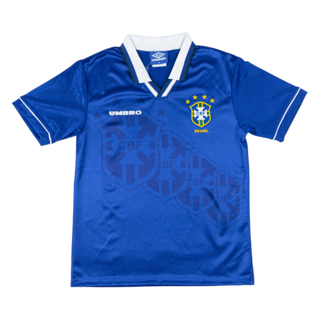 Retro Soccer Jersey Brazil Away 94/96
