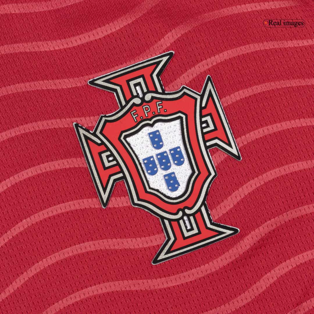 B.FERNANDES#8 Portugal Home Soccer Jersey World Cup 2026 Red - Image 6