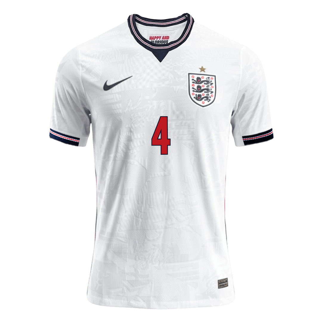 RICE #4 England Home Player Version Jersey World Cup 2026 - Image 8