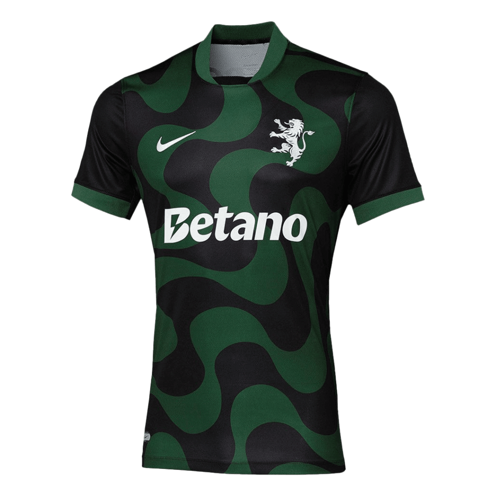 Sporting CP Alternative Soccer Jersey 2025/26 Black