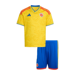 Colombia Home World Cup Kids Soccer Jerseys Kit 2026