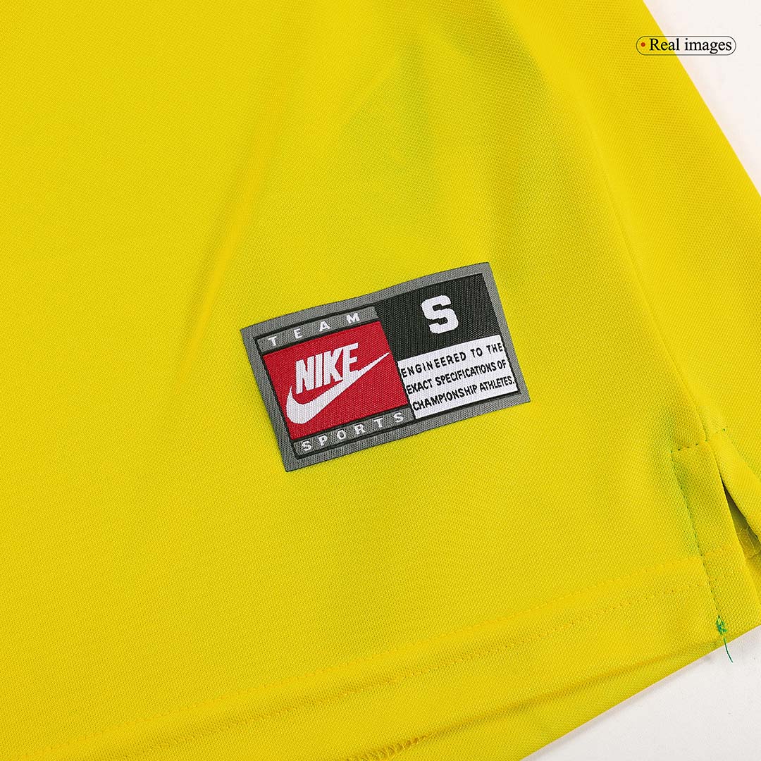 Retro Soccer Jersey Brazil Home 1998 - Image 5