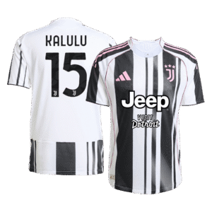 KALULU #15 Juventus Home Player Version Jersey 2025/26