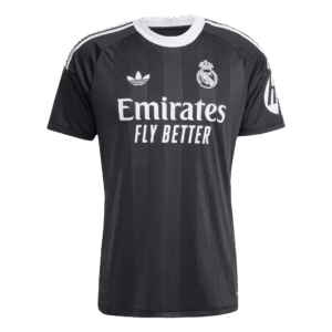 Real Madrid Goalkeeper Soccer Jersey 2025/26 Black