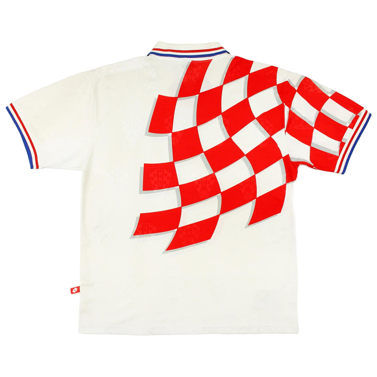 Retro Soccer Jersey Croatia Home World Cup 1998 - Image 5