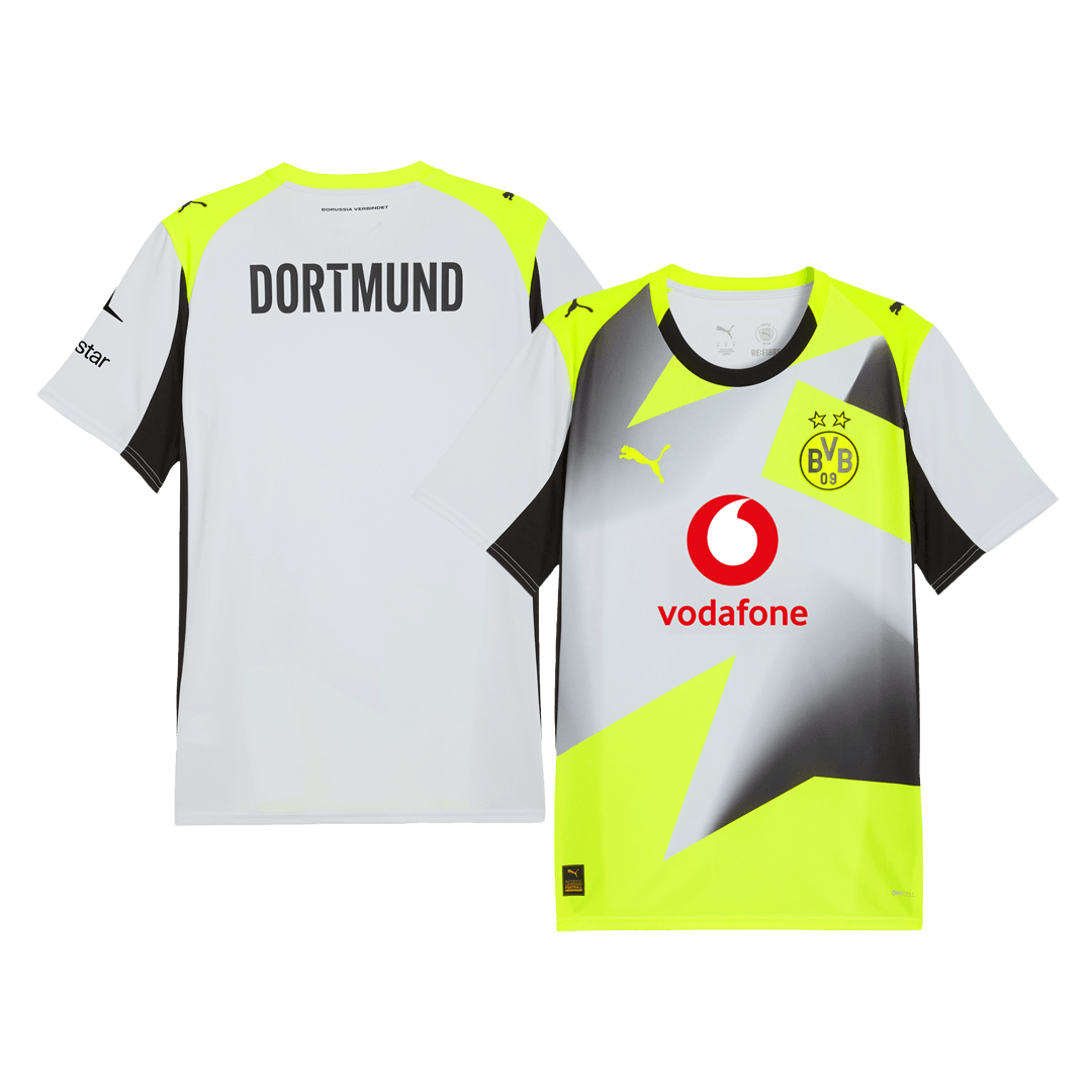 Borussia Dortmund Away Soccer Jersey 2025/26 - Image 2